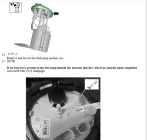Reparación sustema de combustible del Range Rover Evoque L551 (2019-2023). Manual de taller con procedimientos de taller.