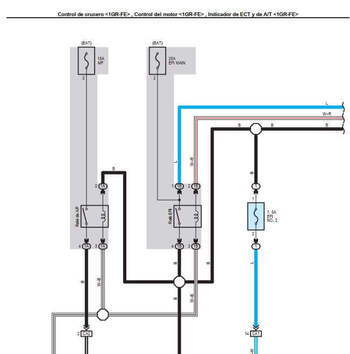 Diagramas eléctricos Toyota Land Cruiser J200 en Español 2010: compatibles con todos los años y modelos.
