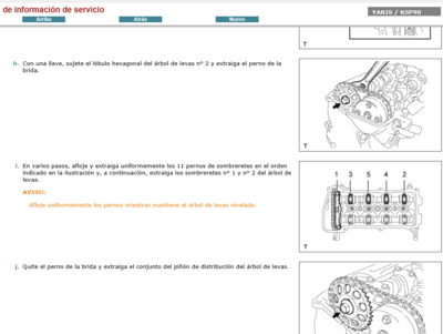Manual de taller Toyota Yaris NCP90  2007 en Español: la referencia esencial para técnicos y aficionados.  
