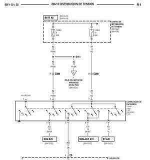 Manual de taller eléctrico Dodge Chrysler Dakota 2000 en Español: solución definitiva para problemas de cablería eléctrica.
