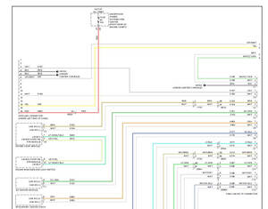 Guía de cablería eléctrica Dodge Chrysler Durango 2011-2016 con diagramas esquemáticos de alta resolución.