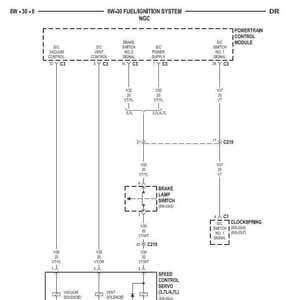 Guía de mantenimiento eléctrico Dodge Chrysler Ram 2004 con diagramas claros y fáciles de seguir.
