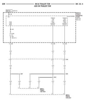 Diagramas eléctricos profesionales para el mantenimiento preventivo de vehículos Dodge Chrysler Ram 2006.