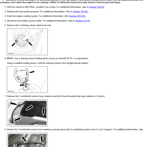 Guía completa para reparar el motor de un Ford Mustang 2013-2014, con pasos detallados y diagramas.