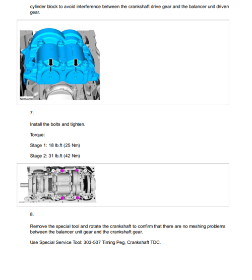 Reparación del motor de un Ford Mustang 2015-2017: guía paso a paso con herramientas y diagramas