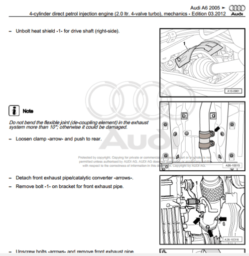 Guía de mantenimiento Audi A6 2005-2011: mantenimiento preventivo y correctivo.
