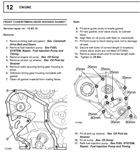 Manual de reparación del motor 300Tdi y V8 del Land Rover Discovery 1 (1994-1998). Guía de taller con especificaciones de servicio detalladas del motor.