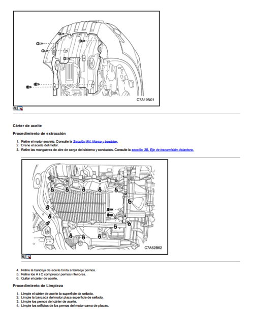 Manual de reparación del Chevrolet Captiva 2006-2011 Español, con guía visual y textual paso a paso.
