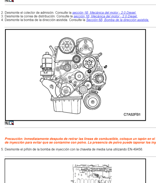 Procedimientos paso a paso para reparar el Chevrolet Captiva 2010 Español, con diagramas y textos.
