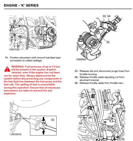 Manual de reparación del motor para Land Rover Freelander 1 1997-2001. Guía de taller con pasos de desmontaje y montaje del motor a gasolina y diésel.