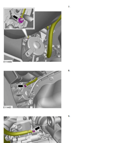 Instrucciones de reparación de la transmisión y el sistema 4x4 del Land Rover Discovery 5 L462 (2017-2021). Manual de servicio con procedimientos de taller.