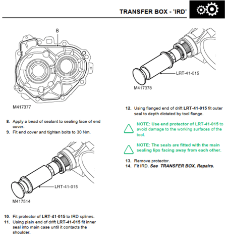 Instrucciones de servicio y reparación de la transmisión para Land Rover Freelander 1 (1997-2001). Manual de taller para la caja de cambios y el sistema 4x4.
