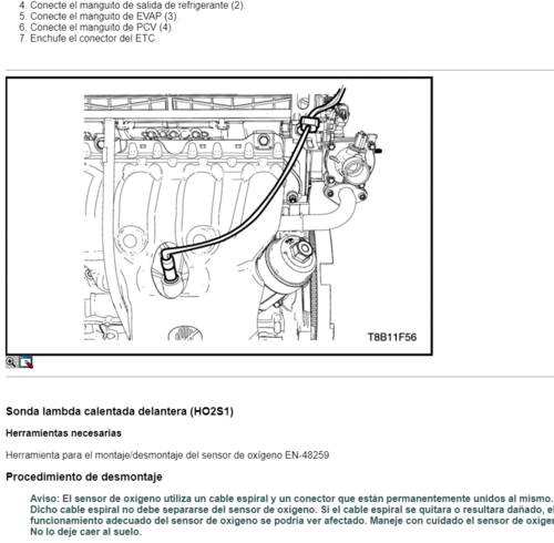 Instrucciones detalladas para reparar el Chevrolet Aveo 2010 Español, con herramientas recomendadas.