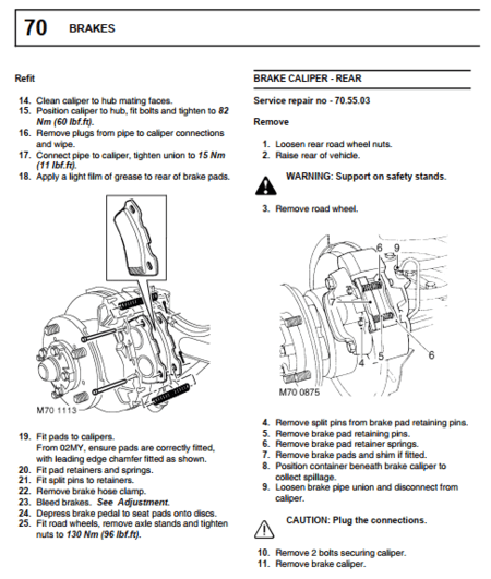 Manual de Taller Oficial para Land Rover Defender TD5 (1998-2002). Documento de servicio completo con procedimientos de reparación y mantenimiento.
