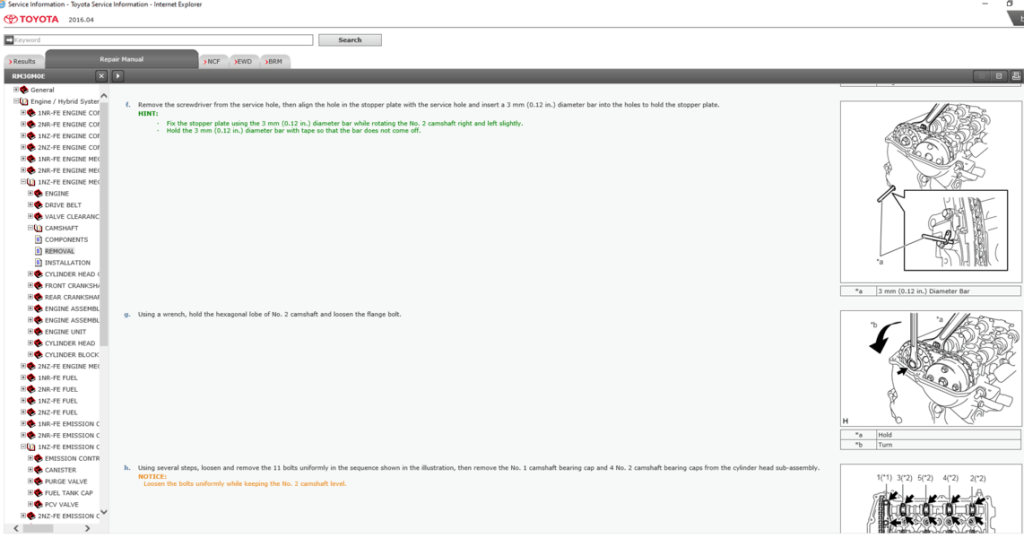 Manual de Taller Interactivo Oficial para Toyota Yaris NCP150 XP150 (2013-2018). Documento de servicio completo con procedimientos de reparación y mantenimiento.
