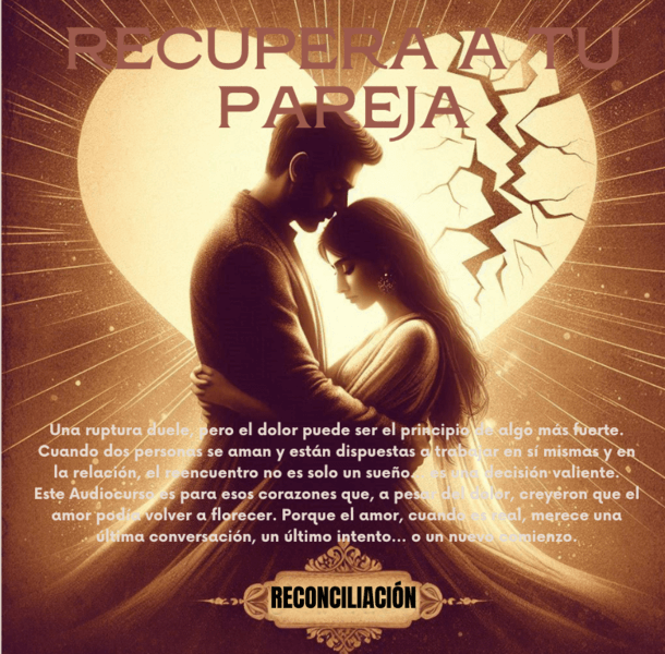 Como recuperar a tu ex pareja, metodo a traves de audios mp3, para reconciliarte con tu pareja, aplica a hombres y mujeres.